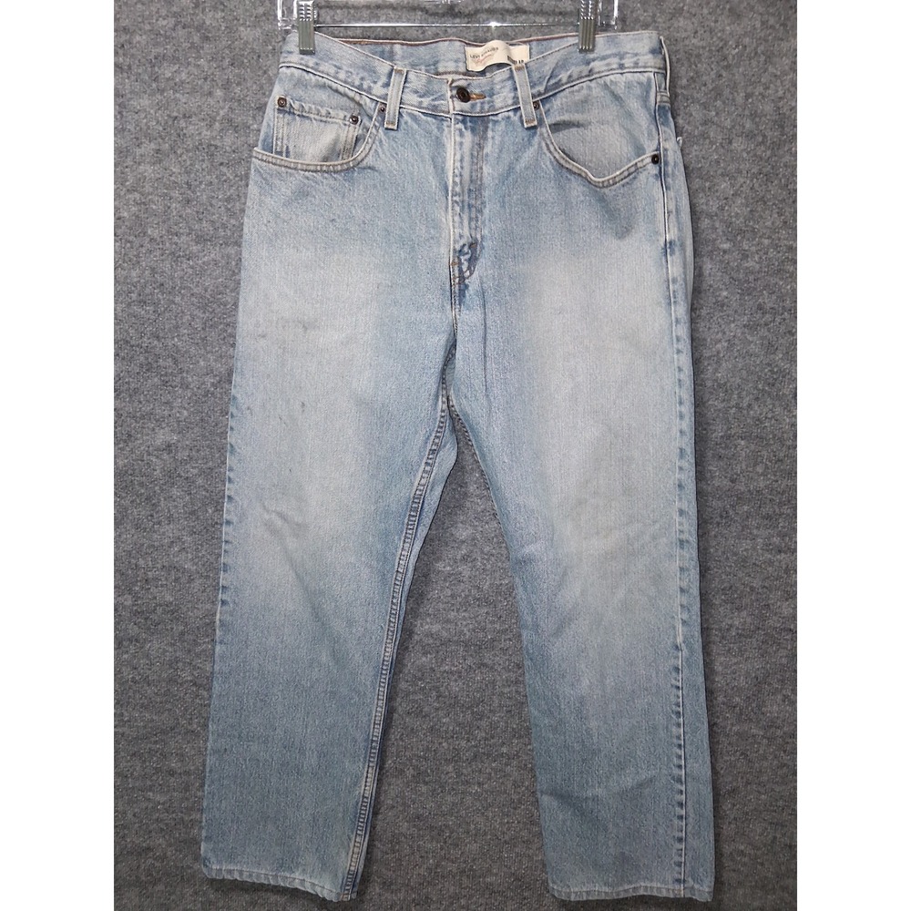 Levi Strauss Signature W33 L32 Blue Denim‎ Jeans Regular Fit 100% Cotton
